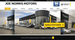 Desktop Screenshot of joenorrismotors.ie